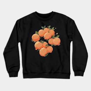 peach pat Crewneck Sweatshirt